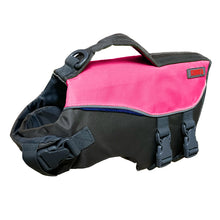 Load image into Gallery viewer, Pink life preserver vest for dogs